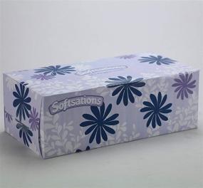 img 1 attached to Tiger Chef Facial Tissues: 160 Tissues/Box, 6 Boxes, 2-Ply, Assorted Colors