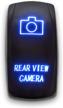 rear view camera etched rocker logo