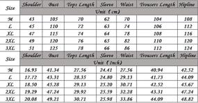 img 3 attached to Tracksuit Sweatshirt Sweatpants Breathable Patchwork Men's Clothing for Active