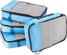 img 4 attached to 🧳 Efficient Packing Solution: AmazonBasics Travel Organizer - Essential Travel Accessories for Perfect Organized Packing