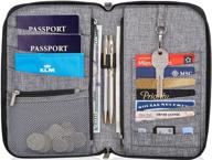 🌍 maximize travel efficiency with valante document organizer: essential passport holder & capacious travel accessories логотип
