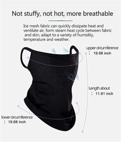 img 2 attached to Aotacpo Breathable Sunscreen Windproof Dustproof Women's Accessories