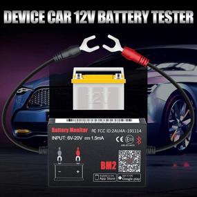 img 1 attached to 🔋 QUICKLYNKS BM2 Auto Battery Monitor - Bluetooth 4.0 12V Car Battery Tester