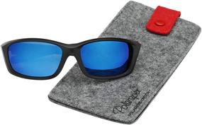 img 3 attached to Солнцезащитные очки Polarspex Sports Wrap Polarized для мальчиков - оптимальные аксессуары для улучшенной производительности