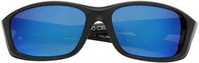 img 2 attached to Boys' Polarspex Sports Wrap Polarized 🕶️ Sunglasses - Optimal Accessories for Enhanced Performance