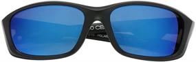 img 2 attached to Солнцезащитные очки Polarspex Sports Wrap Polarized для мальчиков - оптимальные аксессуары для улучшенной производительности