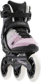 img 3 attached to ✨ Women's Rollerblade Macroblade 110 3WD Adult Fitness Inline Skate - Grey & Pink Performance Skates