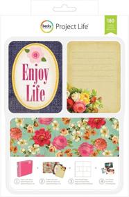 img 1 attached to Becky Higgins 380340 Project Value Kits: Enjoy Life - Embrace Shabby Chic Aesthetics with 180 Pieces Collection