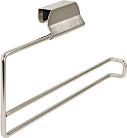 img 2 attached to 🧻 Spectrum Diversified OTC/OTD Paper Towel Holder in Brushed Nickel - Compact & Stylish Design for Convenient Usage