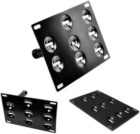 img 3 attached to IJDMTOY Tow License Mounting Bracket Exterior Accessories in License Plate Covers & Frames