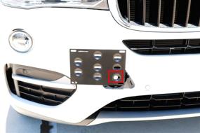 img 2 attached to IJDMTOY Tow License Mounting Bracket Exterior Accessories in License Plate Covers & Frames