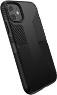 📱 speck products presidio grip iphone 11 case: ultimate protection in black/black logo