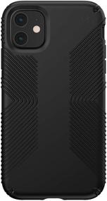 img 3 attached to 📱 Speck Products Presidio Grip iPhone 11 Case: Ultimate Protection in Black/Black