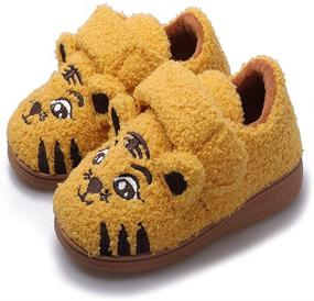 img 3 attached to 👦 Anddyam Family Household Anti Slip Slippers for Boys: Comfortable and Safe Shoes