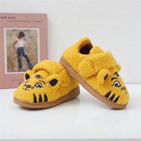 img 2 attached to 👦 Anddyam Family Household Anti Slip Slippers for Boys: Comfortable and Safe Shoes