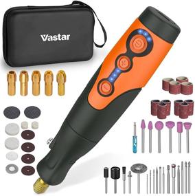 img 4 attached to Revolutionize Your DIY Projects with Vastar Cordless Rotary Tool Kit!