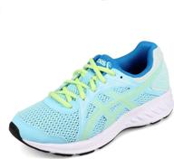 π asics running shoes - ocean decay athletic shoes for girls logo