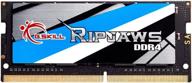 g.skill ripjaws so-dimm 16gb ddr4 3200 260-pin memory - f4-3200c22s-16grs logo