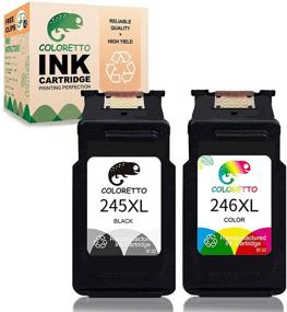 img 4 attached to Coloretto Re Manufactured Cartridge PG 245XL CL 246XL