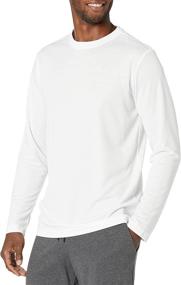 img 4 attached to 👕 Amazon Essentials Men's Performance Long Sleeve T-Shirt: High-Quality Clothing and Shirts