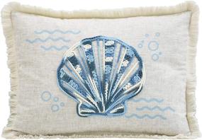 img 4 attached to Comfy Hour Shell Coral Coastal Accent Decoration