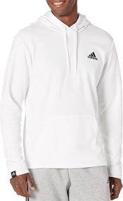 img 4 attached to Adidas Standard Pullover Hoodie Solid Men's Clothing for Active