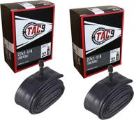 🚴 tac 9 bicycle tubes: 27 x 1-1/4" regular schrader valve - efficient cycling solution logo