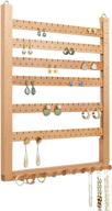 🐝 mymazn beech earring wall holder: organize your jewelry in style! логотип