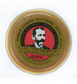 img 1 attached to 🧔✨ Premium Colonel Conk Bay Rum Shaving Soap - Pack of 3 (2.25 Ounce Each)