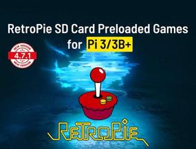 img 4 attached to Retropie Игровая консоль ROMs v4.7 64GB microSD карта - Подключи и играй, полностью загруженная игровая система для Raspberry Pi 3/3B+ с совместимостью с контроллером Xbox/PS1