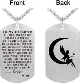 img 3 attached to 🎁 Cherished Moments: Necklace for Daughter from Mom and Dad, Perfect Jewelry Gifts for Christmas and Valentine's Day