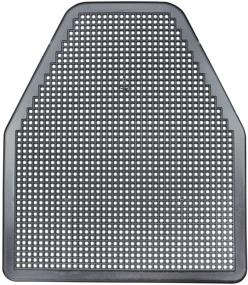 img 1 attached to 🖤 Premium Black Urinal Mat Mats Case: Superior Quality and Durability