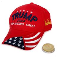 exclusive trump memorabilia: unique trump coin, trump 2024 hat, donald trump maga hat & adjustable baseball cap merchandise logo