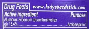 img 2 attached to 🌸 Lady Speed Stick Antiperspirant Deodorant, Invisible Dry, Wild Freesia 2.30 oz (Pack of 2) - Stay Fresh All Day!