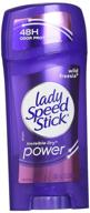 🌸 lady speed stick antiperspirant deodorant, invisible dry, wild freesia 2.30 oz (pack of 2) - stay fresh all day! logo