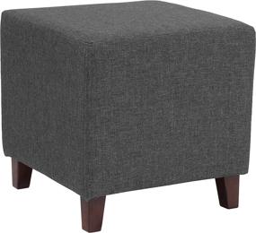 img 2 attached to Flash Furniture Ascalon Upholstered Ottoman Furniture for Accent Furniture