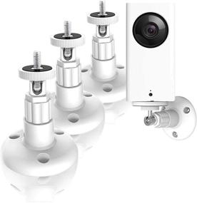 img 4 attached to 📷 Регулируемый внутренний кронштейн из ABS для камеры Wyze Cam Pan 1080p - металлический настенный кронштейн для камеры Wyze Pan/Tilt/Zoom Wi-Fi Smart Home Camera