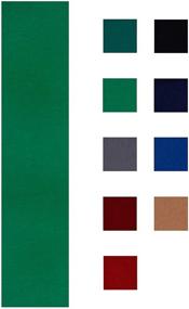 img 2 attached to 🎱 Accuplay 20 oz Pre Cut Pool Table Felt - Choose for 7', 8' or 9' Table - English Green, Spruce, Blue, Tan, Black, Navy, Red, Gray, or Burgundy