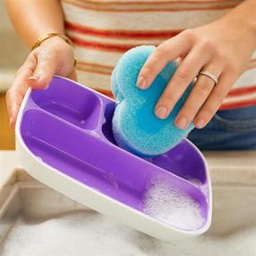 img 2 attached to 🧽 Munchkin Suds Up Sponge with Suction Holder for Effective Cleaning