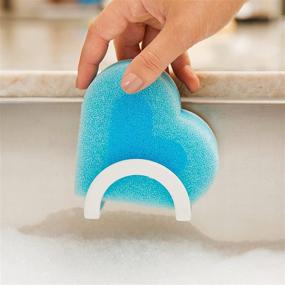 img 1 attached to 🧽 Munchkin Suds Up Sponge with Suction Holder for Effective Cleaning