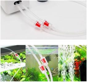 img 3 attached to 🐠 BornFeel Plastic One Way Non-Return Check Valves 16pcs - Aquarium Air Pump Accessories for Fish Tank