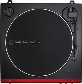 img 1 attached to Audio Technica AT LP60X RD Проигрыватель с автоматическим ременным приводом