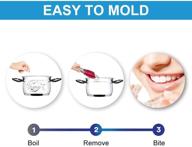 🦷 dental guard: moldable mouth guard to stop bruxism and teeth clenching logo