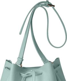 img 2 attached to 👜 Стильная женская сумка Katie Loxton X-Large с коротким ремешком и замком на шнурке - премиум-класса дизайн из экологической кожи для элегантного плечевого образа.