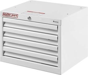 img 1 attached to Weather Guard 9914302 High-Quality 4 Drawer Tall Cabinet: Ultimate Storage Solution