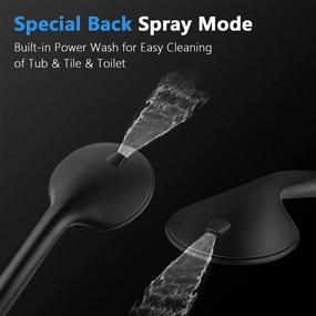 img 3 attached to Ultimate High Pressure Handheld Shower Head with Hose: 3 Spray Settings for Efficient Cleaning of Tub, Tile & Pets