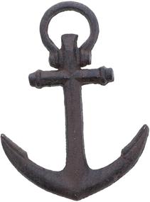 img 2 attached to ⚓ Large Nautical Rustic Cast Iron Anchor Bottle Opener Ornament