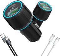 🚗 rocketek rt-cc32 - 3-socket cigarette lighter adapter with dual usb car charger logo