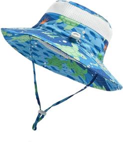 img 3 attached to Jastore Summer Boys' Safari Bucket with Breathable Design - Optimized Accessories