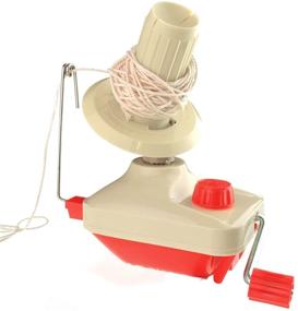img 4 attached to 🧶 Marrywindix Bobbin Winder Yarn Winder Table Clasp: Efficient Hand-Operated Wool Holder for Swift Yarn Fiber Ball